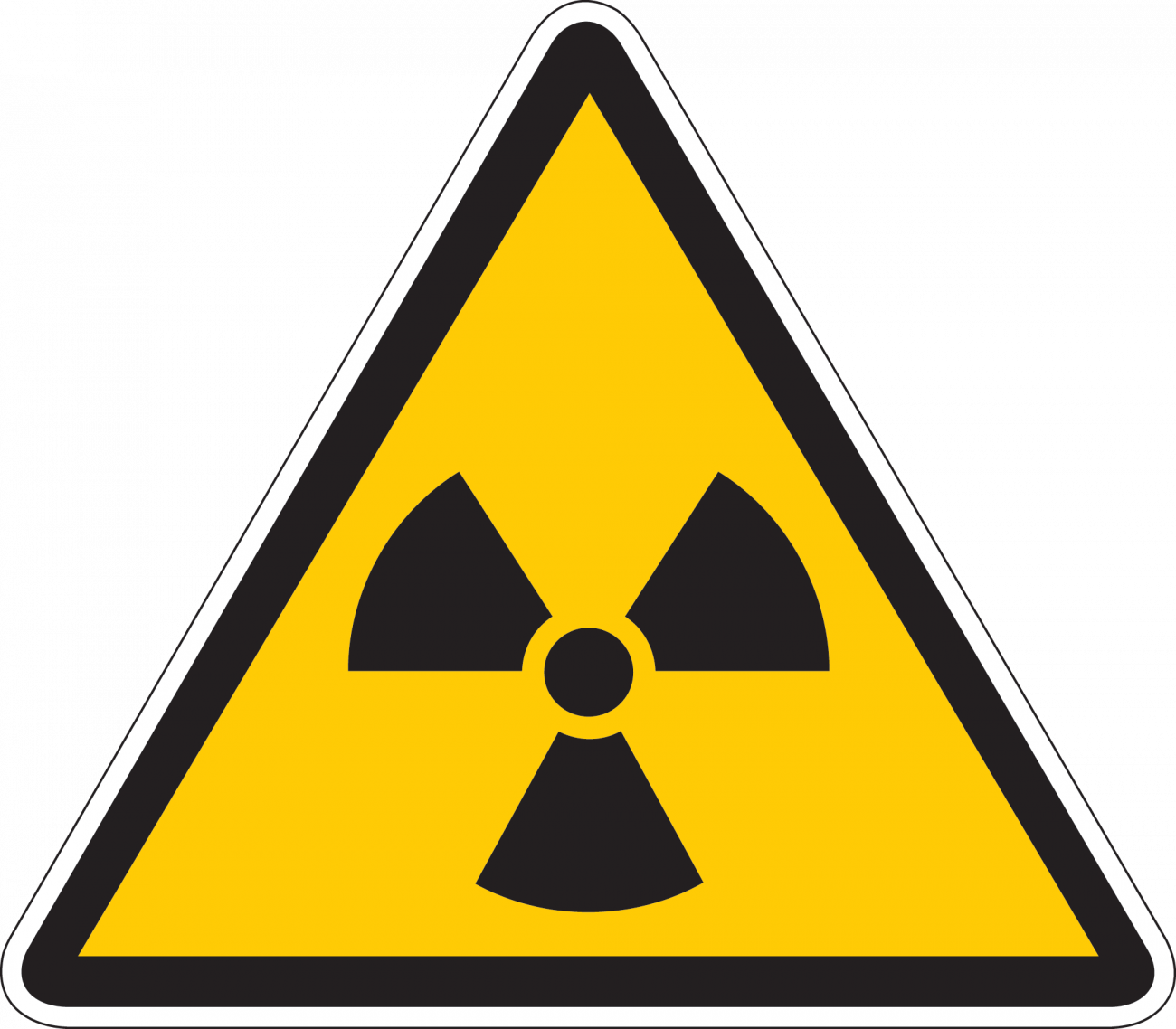Знак «Радиационная опасность»